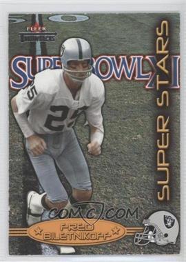 2002 Fleer Throwbacks - Super Stars #5 SS - Fred Biletnikoff