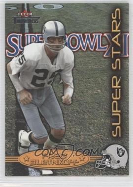 2002 Fleer Throwbacks - Super Stars #5 SS - Fred Biletnikoff