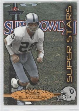 2002 Fleer Throwbacks - Super Stars #5 SS - Fred Biletnikoff