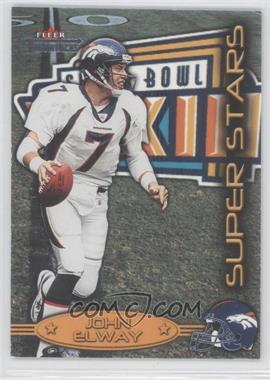 2002 Fleer Throwbacks - Super Stars #8 SS - John Elway