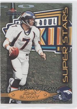 2002 Fleer Throwbacks - Super Stars #8 SS - John Elway