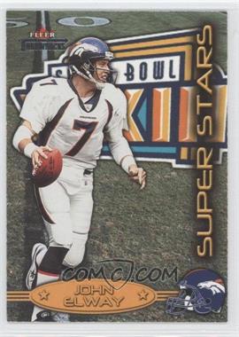 2002 Fleer Throwbacks - Super Stars #8 SS - John Elway