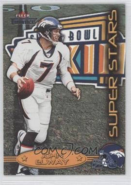 2002 Fleer Throwbacks - Super Stars #8 SS - John Elway