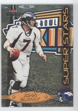 2002 Fleer Throwbacks - Super Stars #8 SS - John Elway