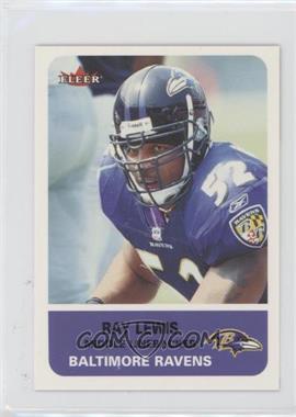 2002 Fleer Tradition - [Base] - Mini #7 - Ray Lewis /125