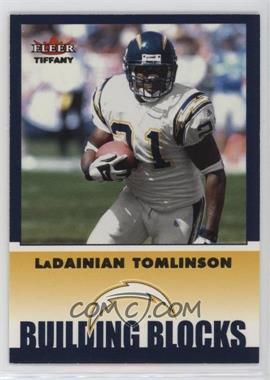 2002 Fleer Tradition - [Base] - Tiffany #258 - Building Blocks - LaDainian Tomlinson /225