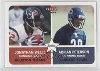 Jonathan Wells, Adrian Peterson #/225