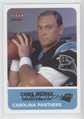 2002 Fleer Tradition - [Base] - Tiffany #4 - Chris Weinke /225