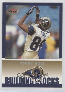 2002 Fleer Tradition - [Base] #260 - Building Blocks - Torry Holt