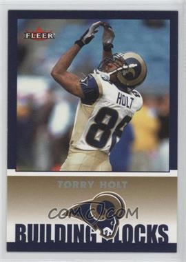 2002 Fleer Tradition - [Base] #260 - Building Blocks - Torry Holt