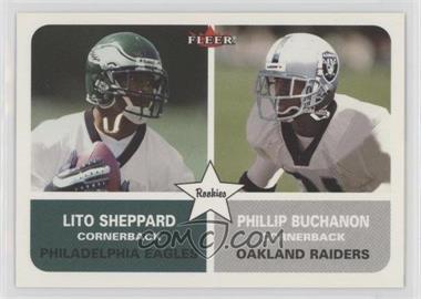 2002 Fleer Tradition - [Base] #280 - Lito Sheppard, Phillip Buchanon