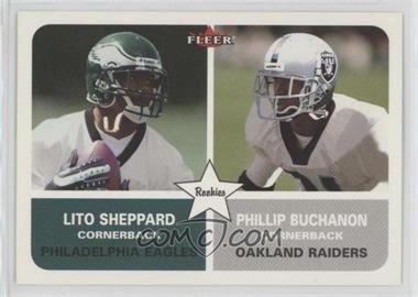 2002 Fleer Tradition - [Base] #280 - Lito Sheppard, Phillip Buchanon