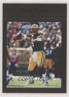 2002 Fleer Tradition - Career Highlights #2 CH - Brett Favre