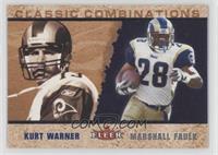 Kurt Warner, Marshall Faulk #/1,000