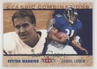 Peyton Manning, Jamal Lewis #/1,000