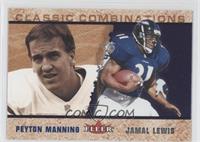 Peyton Manning, Jamal Lewis #/1,000