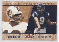 Drew Brees, Bob Griese #/250