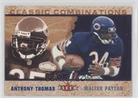 Anthony Thomas, Walter Payton #/2,000