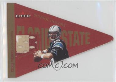 2002 Fleer Tradition - School Colors - Materials #_CHWE - Chris Weinke