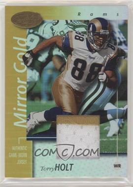 2002 Leaf Certified - [Base] - Mirror Gold Materials #89 - Torry Holt /25 [Noted]
