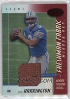 Freshman Fabric - Joey Harrington [EX to NM] #/250