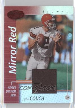 2002 Leaf Certified - [Base] - Mirror Red Materials #18 - Tim Couch /100