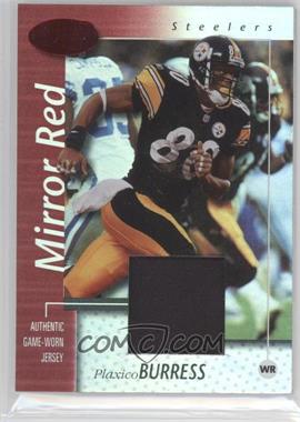 2002 Leaf Certified - [Base] - Mirror Red Materials #76 - Plaxico Burress /100