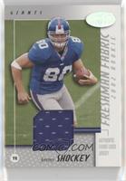 Freshman Fabric - Jeremy Shockey [EX to NM] #/800