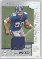 Freshman Fabric - Jeremy Shockey #/800