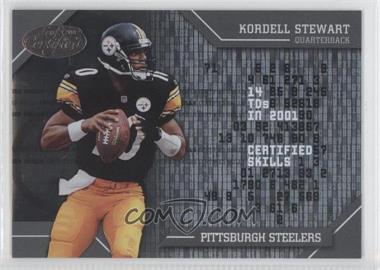 2002 Leaf Certified - Certified Skills #CS-2 - Kordell Stewart