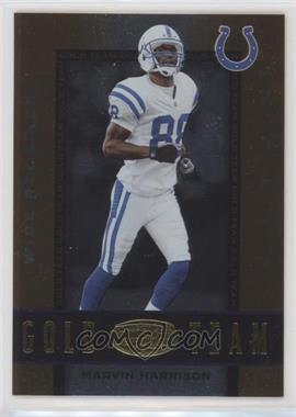 2002 Leaf Certified - Gold Team #GT18 - Marvin Harrison