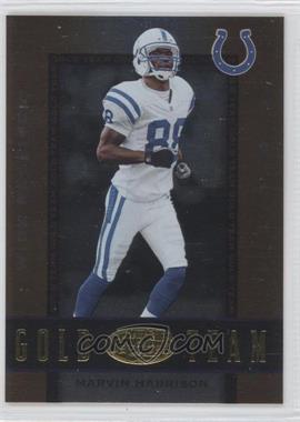 2002 Leaf Certified - Gold Team #GT18 - Marvin Harrison