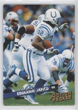 2002 Leaf Rookies & Stars - Action Packed - Bronze #5 - Edgerrin James /1850