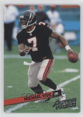 2002 Leaf Rookies & Stars - Action Packed - Silver #16 - Michael Vick /500