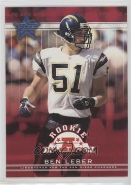 2002 Leaf Rookies & Stars - [Base] #166 - Ben Leber