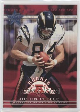 2002 Leaf Rookies & Stars - [Base] #184 - Justin Peelle