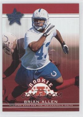 2002 Leaf Rookies & Stars - [Base] #211 - Brian Allen