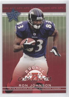 2002 Leaf Rookies & Stars - [Base] #275 - Ron Johnson