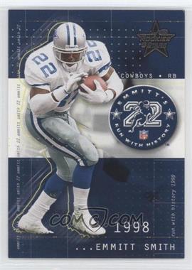 2002 Leaf Rookies & Stars - Emmitt's Run With History #RH-9 - Emmitt Smith /1332