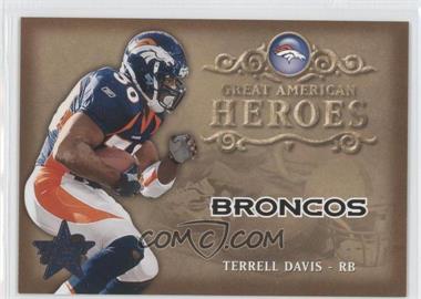 2002 Leaf Rookies & Stars - Great American Heroes #GAH-36 - Terrell Davis /2000