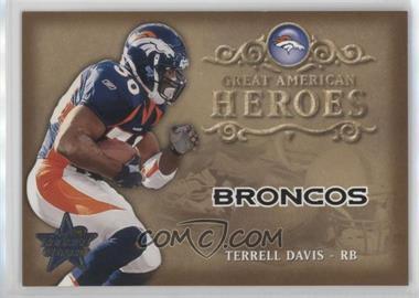 2002 Leaf Rookies & Stars - Great American Heroes #GAH-36 - Terrell Davis /2000