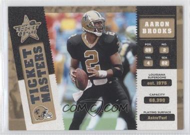 2002 Leaf Rookies & Stars - Ticket Masters #TM-15 - Aaron Brooks, Donte Stallworth /2500