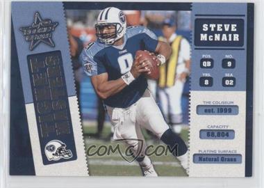 2002 Leaf Rookies & Stars - Ticket Masters #TM-20 - Steve McNair, Eddie George /2500