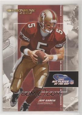 2002 NFL Player of the Day - [Base] #NFLPOD2 - Jeff Garcia