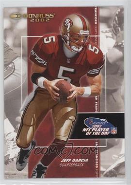 2002 NFL Player of the Day - [Base] #NFLPOD2 - Jeff Garcia