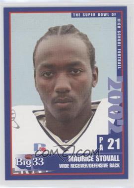 2002 PNC Big 33 Football Classic - [Base] #PA21 - Maurice Stovall