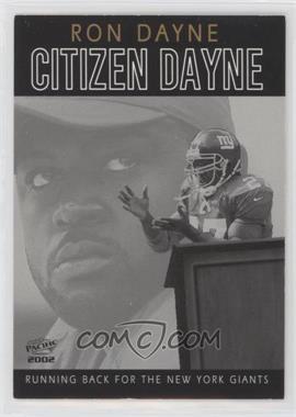 2002 Pacific - Feature Attractions #12 - Ron Dayne [Good to VG‑EX]