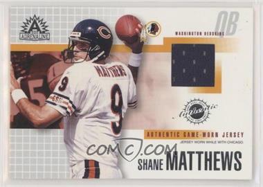 2002 Pacific Adrenaline - Game-Worn Jerseys #50 - Shane Matthews