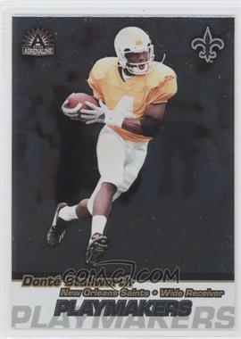 2002 Pacific Adrenaline - Playmakers #12 - Donte Stallworth