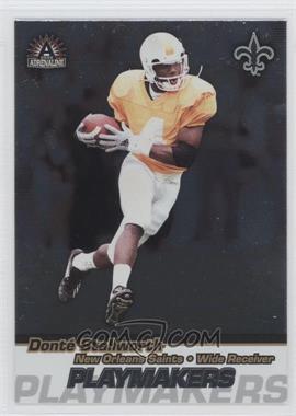 2002 Pacific Adrenaline - Playmakers #12 - Donte Stallworth